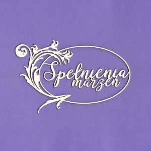 Tekturka Crafty Moly Napis G6 - Spełnienia marzeń